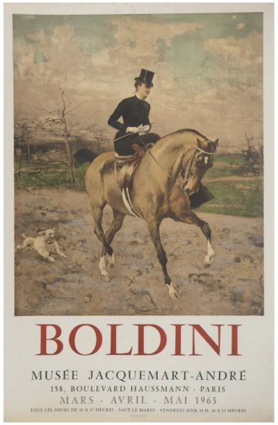 Giovanni Boldini, L'amazzone (Alice Régnault a cavallo), Musée Jacquemart-André, Paris