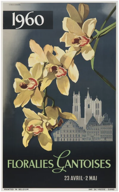 Floralies Gantoises, Gand 1960