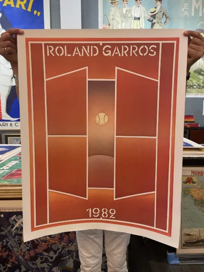 Tennis Roland Garros 1982, Paris