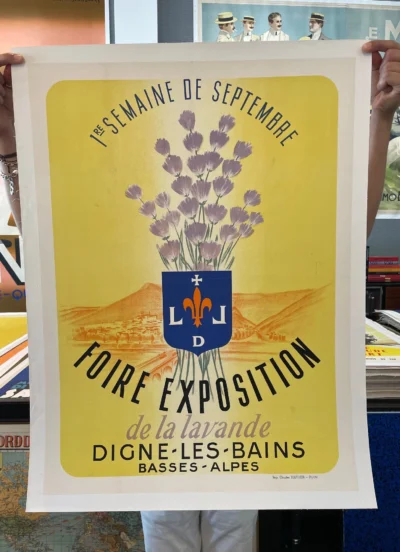 Foire exposition de la lavande, Digne-les-Bains (Basses-Alpes)
