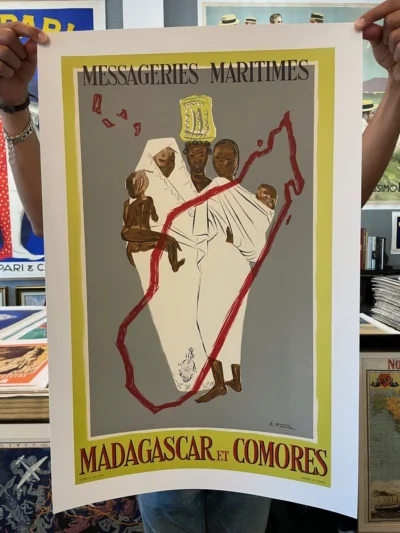 Massageries Maritimes, Madagascar et Comores