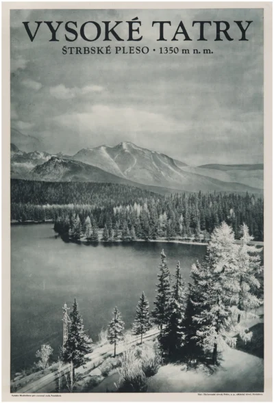 Vysoké Tatry, Štrbské Pleso 1350 m n.m. (Monti Tatra)