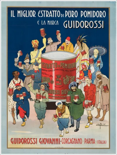 Estratto di pomidoro Guidorossi Giovanni, Corcagnano (Parma)