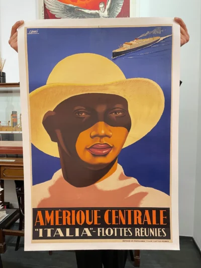 Amérique Centrale, "ITALIA" Flottes Réunies (Genova)