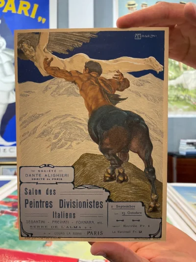 Societé Dante Alighieri, Comité de Paris - Salon des Peintres Divisionistes Italiens Segantini, Previati, Fornara - Serre de l'Alma, Paris