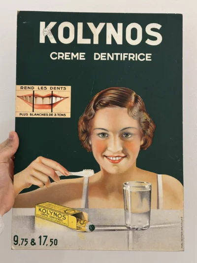 Kolynos creme dentifrice / Dentifricio, toothpaste, Zahnpasta