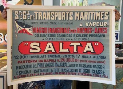 SGTM Marseille , Salta / Napoli, Genova, Buenos-Aires (Argentina)