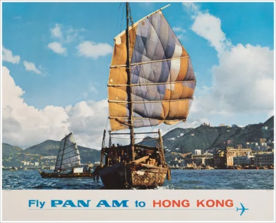 Fly Pan Am to Hong Kong
