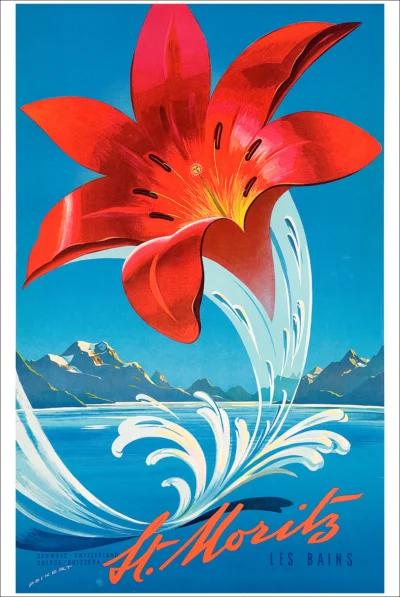 St. Moritz les Bains, Engadina (Canton Grigioni)