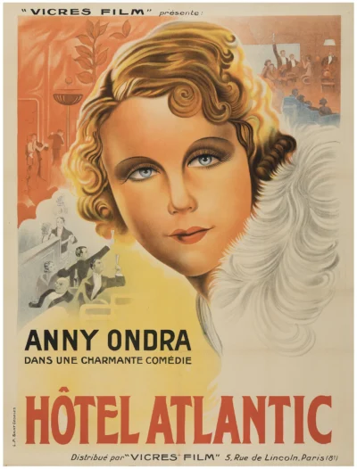 Hotel Atlantic / Anny Ondra, attrice polacca (Tarnów, Polonia 1902 - Hollenstedt 1987)